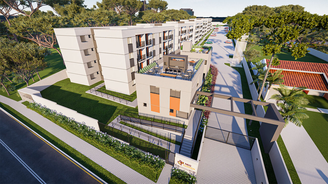 Fachada 015 neo garden piacentini construtora